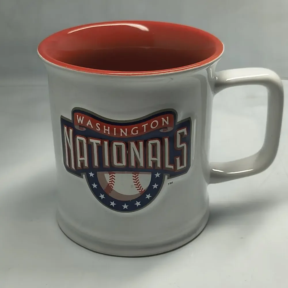 WASHINGTON NATIONALS Baseball Ceramic Mug Licensed MLB Product